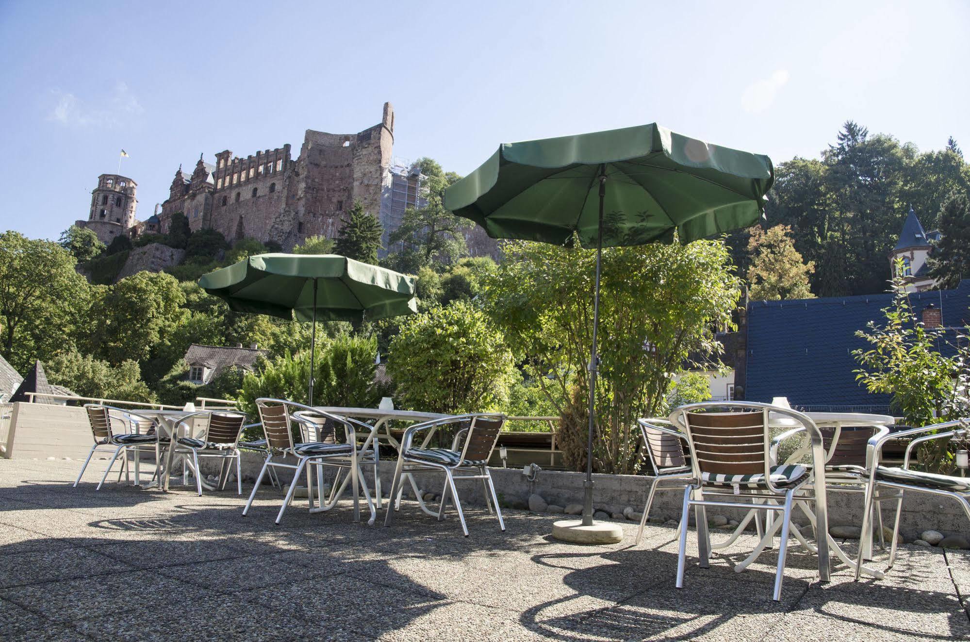 Hotel Am Schloss Хайделберг Екстериор снимка